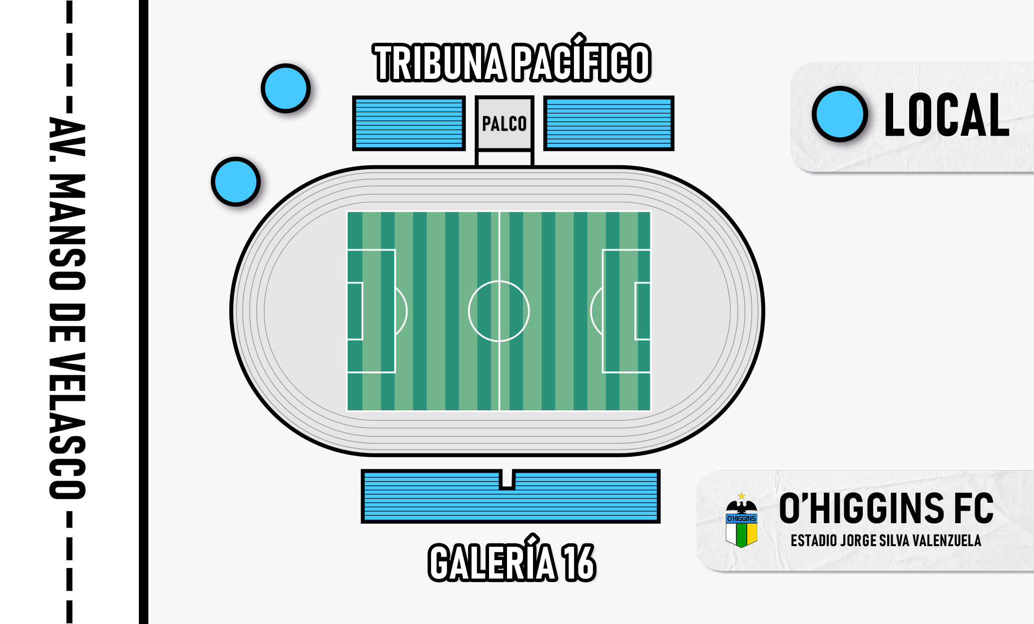 imagen ubicaciones estadio